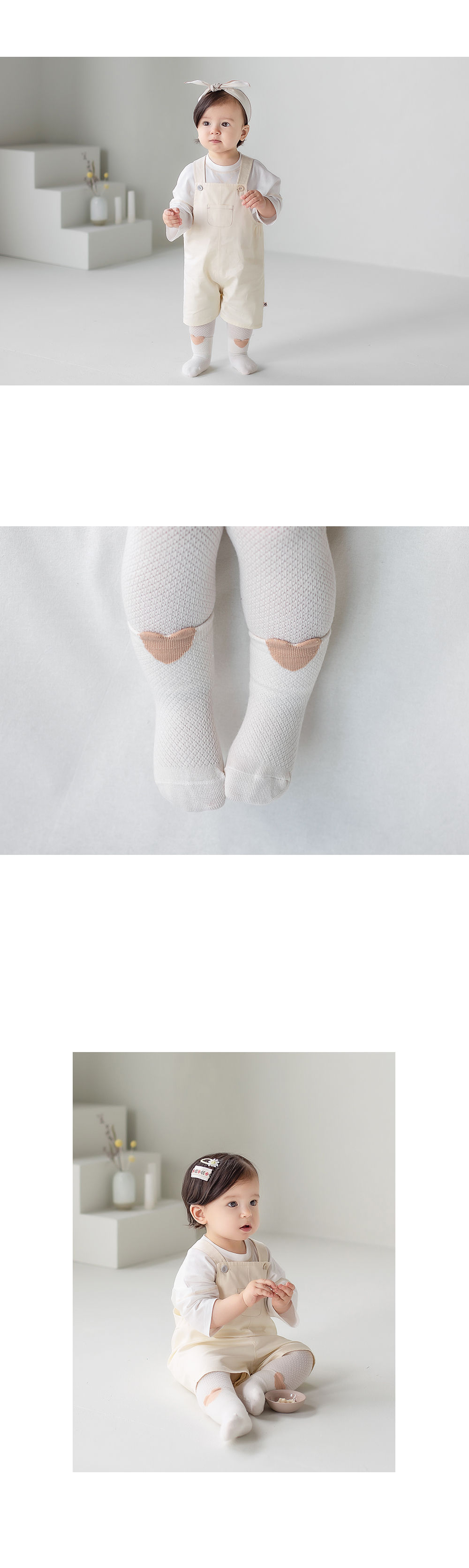KIDS CLARA - Korean Children Fashion - #Kfashion4kids - Diaman Leggings [set of 5] - 5