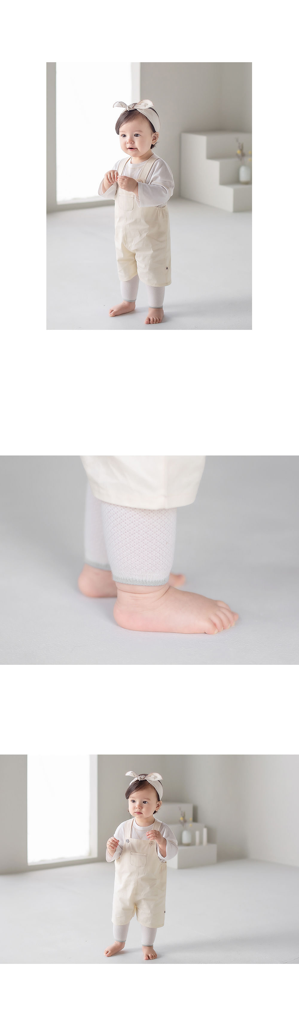 KIDS CLARA - Korean Children Fashion - #Kfashion4kids - Diaman Leggings [set of 5] - 7