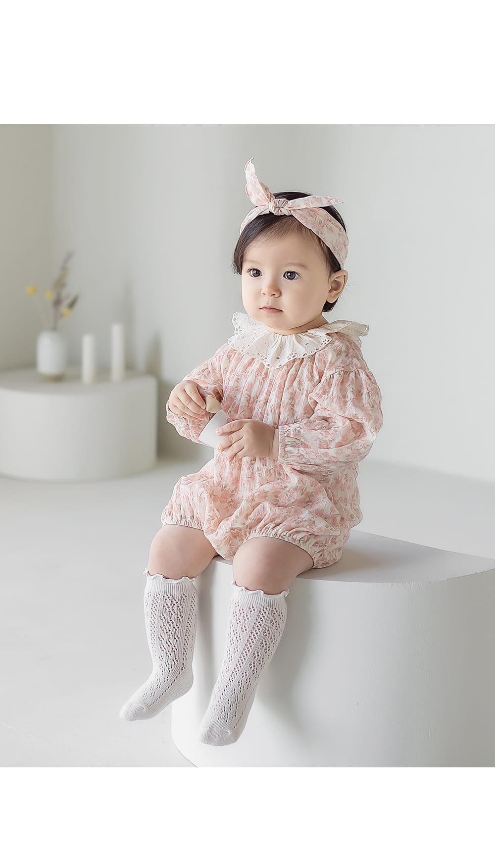 KIDS CLARA - Korean Children Fashion - #Kfashion4kids - Phoebe Baby Knee Socks [set of 5]