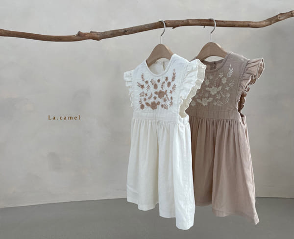 LA CAMEL - Korean Children Fashion - #Kfashion4kids - Sue Sue One-piece - 4