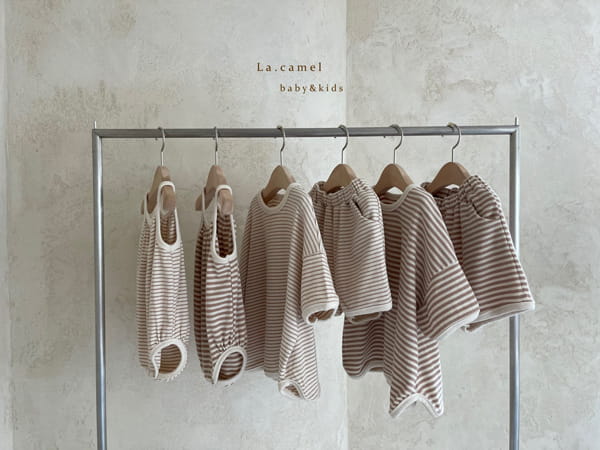 LA CAMEL - Korean Children Fashion - #Kfashion4kids - Maroo Top Bottom Set - 10
