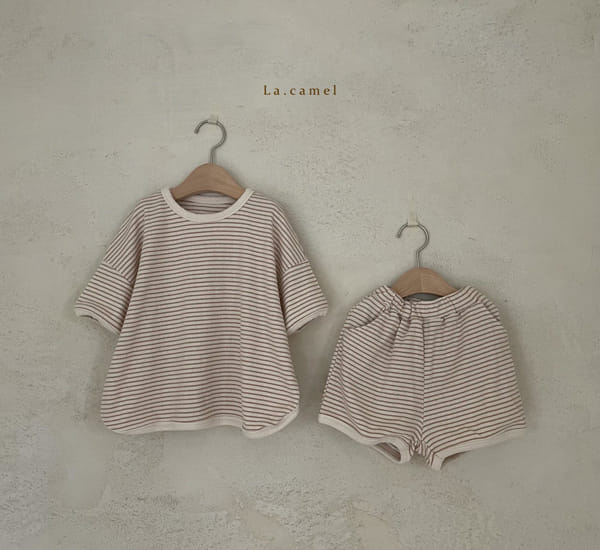 LA CAMEL - Korean Children Fashion - #Kfashion4kids - Maroo Top Bottom Set - 3