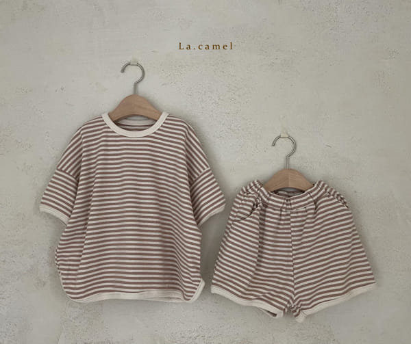 LA CAMEL - Korean Children Fashion - #Kfashion4kids - Maroo Top Bottom Set - 4