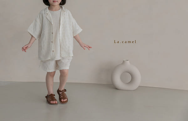 LA CAMEL - Korean Children Fashion - #Kfashion4kids - Rich Top Bottom Set - 12
