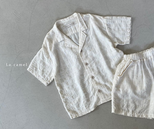 LA CAMEL - Korean Children Fashion - #Kfashion4kids - Rich Top Bottom Set - 5