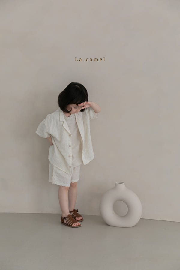 LA CAMEL - Korean Children Fashion - #Kfashion4kids - Rich Top Bottom Set - 8