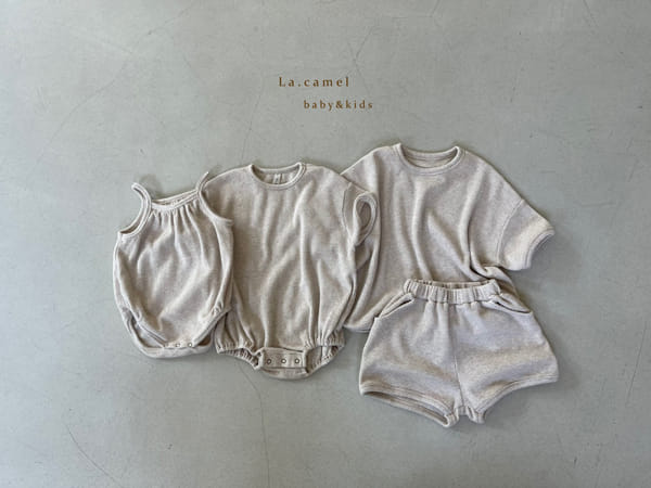 LA CAMEL - Korean Children Fashion - #Kfashion4kids - Pang Pang Sleeveless Bodysuit - 12