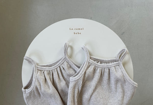 LA CAMEL - Korean Children Fashion - #Kfashion4kids - Pang Pang Sleeveless Bodysuit - 7
