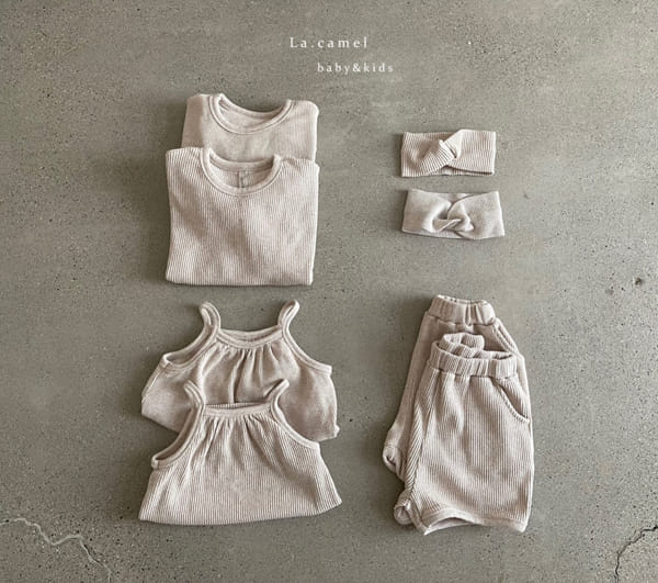 LA CAMEL - Korean Children Fashion - #Kfashion4kids - Pang Pang Top Bottom Set - 10