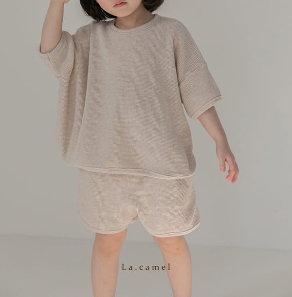 LA CAMEL - Korean Children Fashion - #Kfashion4kids - Pang Pang Top Bottom Set - 11