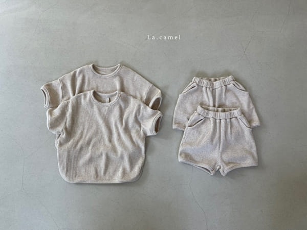 LA CAMEL - Korean Children Fashion - #Kfashion4kids - Pang Pang Top Bottom Set - 2