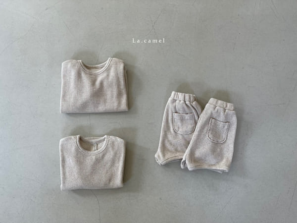 LA CAMEL - Korean Children Fashion - #Kfashion4kids - Pang Pang Top Bottom Set - 4