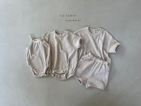 LA CAMEL - Korean Children Fashion - #Kfashion4kids - Pang Pang Top Bottom Set - 6