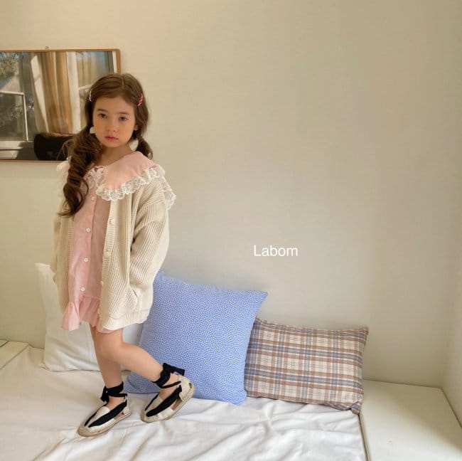 LABOM - Korean Children Fashion - #Kfashion4kids - Innocent Girl Long One-piece - 3