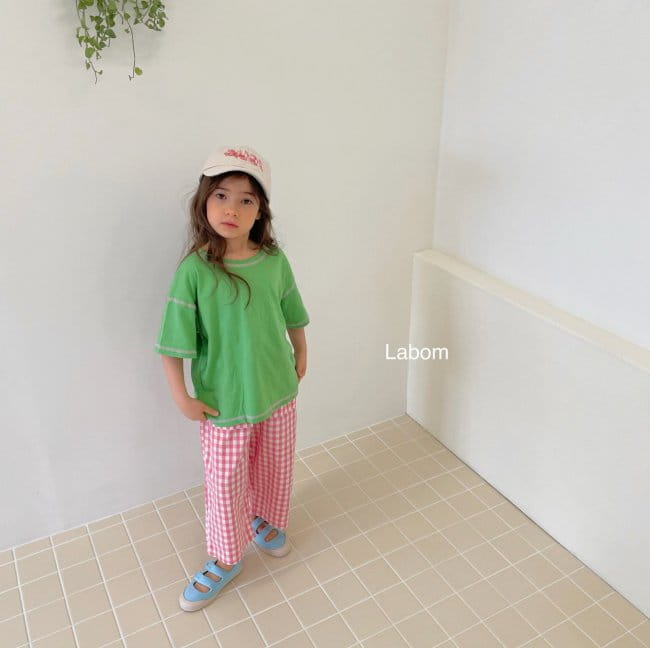 LABOM - Korean Children Fashion - #Kfashion4kids - Jelly Cover Stitch Tee - 10