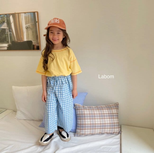 LABOM - Korean Children Fashion - #Kfashion4kids - Jelly Cover Stitch Tee - 3