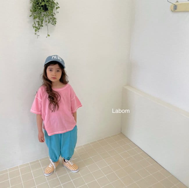 LABOM - Korean Children Fashion - #Kfashion4kids - Jelly Cover Stitch Tee - 5