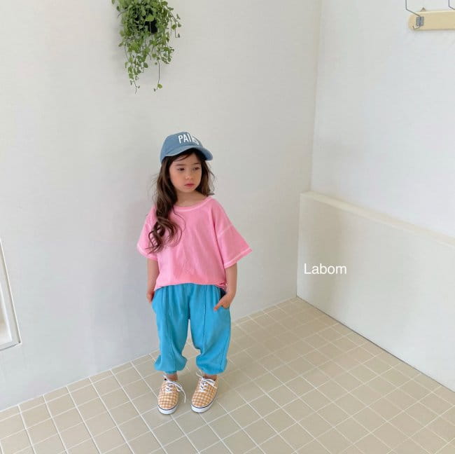 LABOM - Korean Children Fashion - #Kfashion4kids - Jelly Cover Stitch Tee - 7