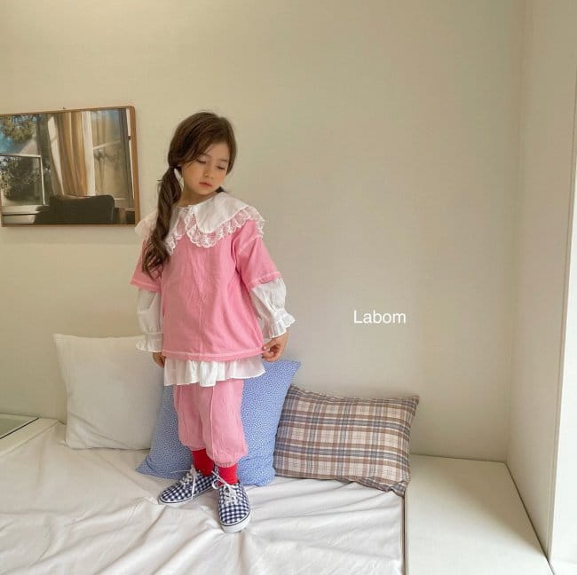 LABOM - Korean Children Fashion - #Kfashion4kids - Jelly Cover Stitch Tee - 8