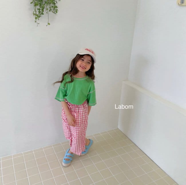 LABOM - Korean Children Fashion - #Kfashion4kids - Jelly Cover Stitch Tee - 9