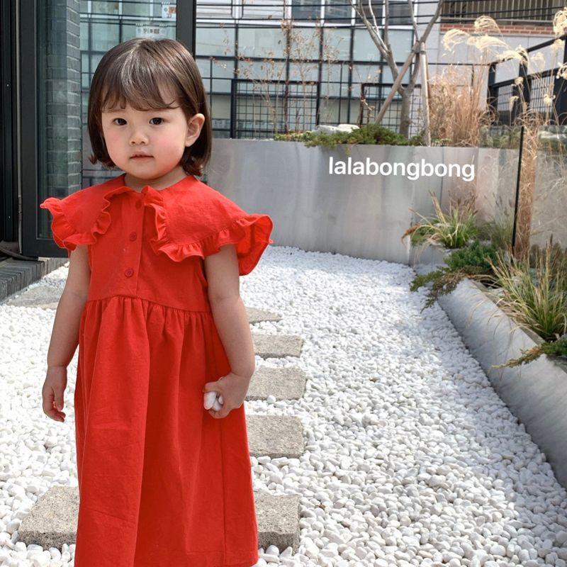 LALABONGBONG - Korean Children Fashion - #Kfashion4kids - Summer Pastel One-piece - 6