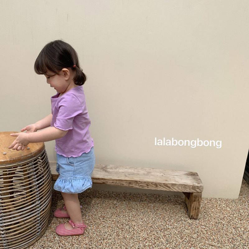 LALABONGBONG - Korean Children Fashion - #Kfashion4kids - Wave Short Sleeves Tee - 5