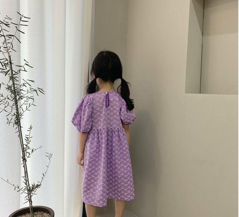 LALABONGBONG - Korean Children Fashion - #Kfashion4kids - Embroidery One-piece - 3