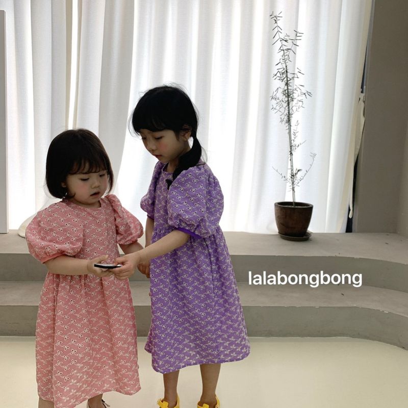 LALABONGBONG - Korean Children Fashion - #Kfashion4kids - Embroidery One-piece - 4