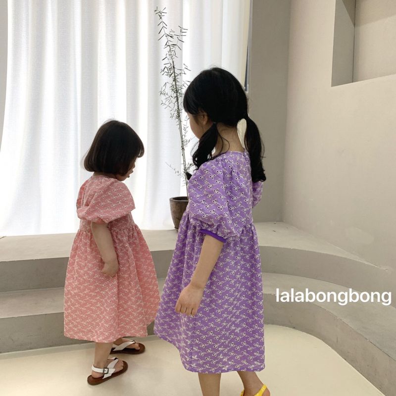 LALABONGBONG - Korean Children Fashion - #Kfashion4kids - Embroidery One-piece - 5