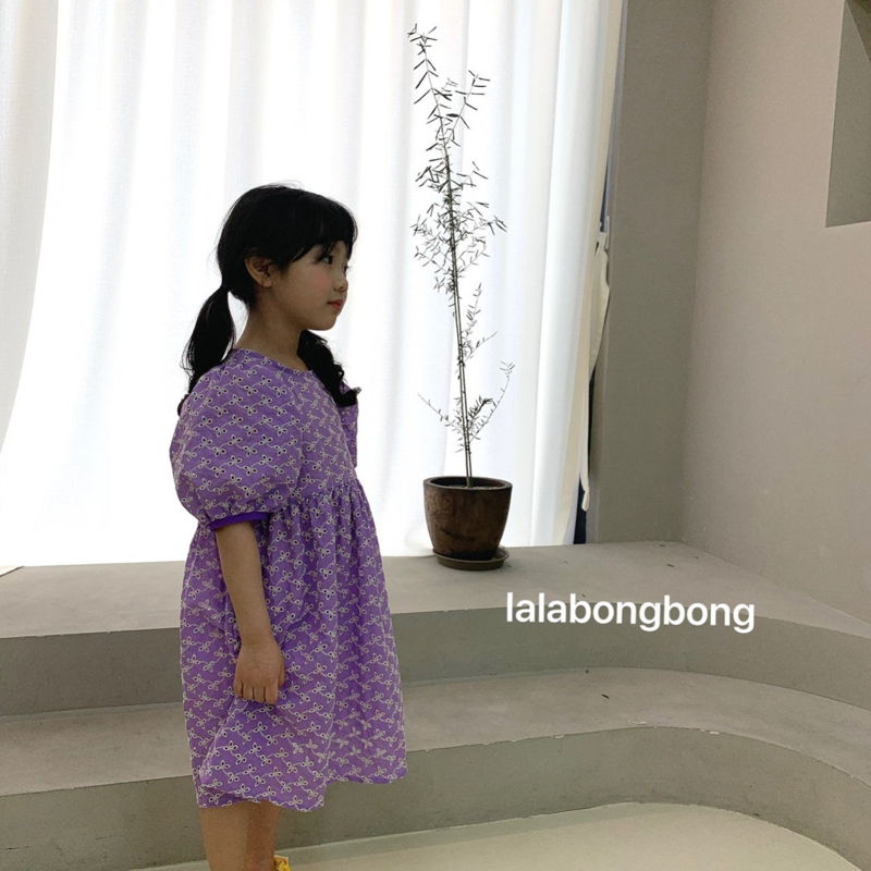 LALABONGBONG - Korean Children Fashion - #Kfashion4kids - Embroidery One-piece - 8