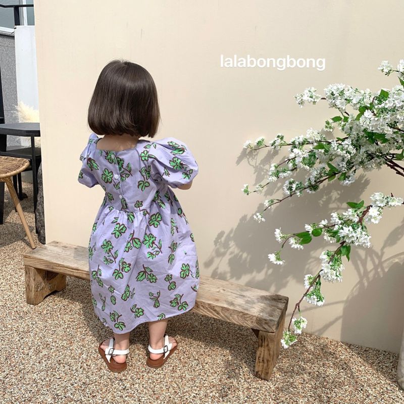 LALABONGBONG - Korean Children Fashion - #Kfashion4kids - Square One-piece - 3
