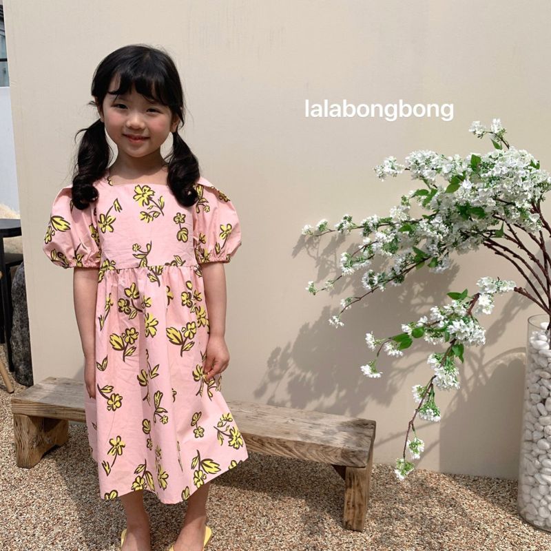 LALABONGBONG - Korean Children Fashion - #Kfashion4kids - Square One-piece - 5