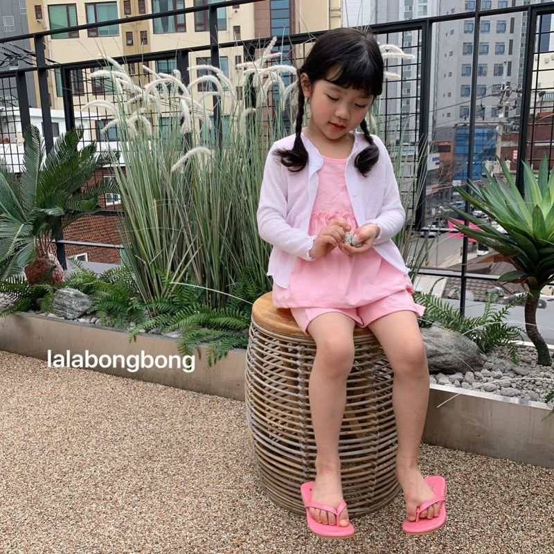 LALABONGBONG - Korean Children Fashion - #Kfashion4kids - Linen Top Bottom Set - 12