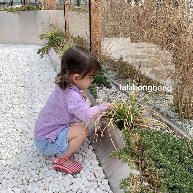 LALABONGBONG - Korean Children Fashion - #Kfashion4kids - Denim Ruffle Shorts - 11