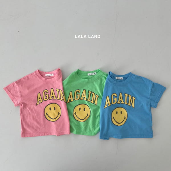 LALALAND - Korean Children Fashion - #Kfashion4kids - Again Smile Tee