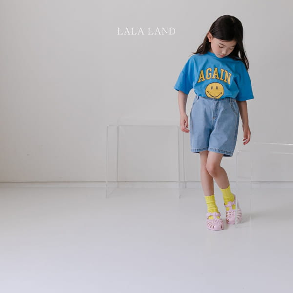 LALALAND - Korean Children Fashion - #Kfashion4kids - Again Smile Tee - 5