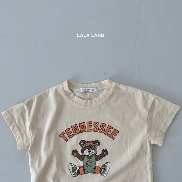 LALALAND - Korean Children Fashion - #Kfashion4kids - Tennis Bear Tee - 2