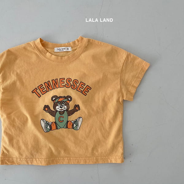 LALALAND - Korean Children Fashion - #Kfashion4kids - Tennis Bear Tee - 3