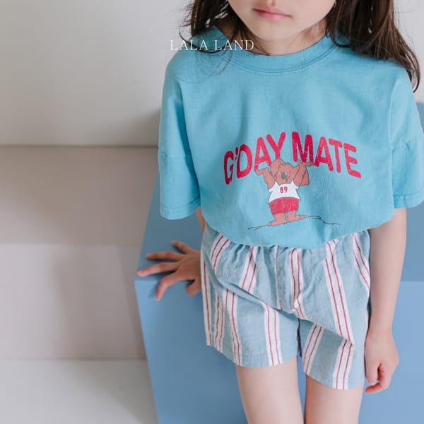 LALALAND - Korean Children Fashion - #Kfashion4kids - G' Day Tee - 4