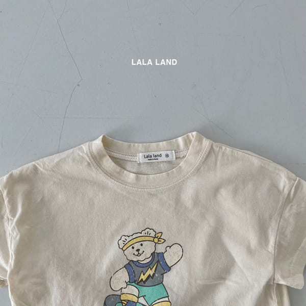 LALALAND - Korean Children Fashion - #Kfashion4kids - Summer Board Bear Tee - 2