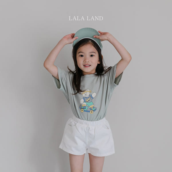 LALALAND - Korean Children Fashion - #Kfashion4kids - Summer Board Bear Tee - 4