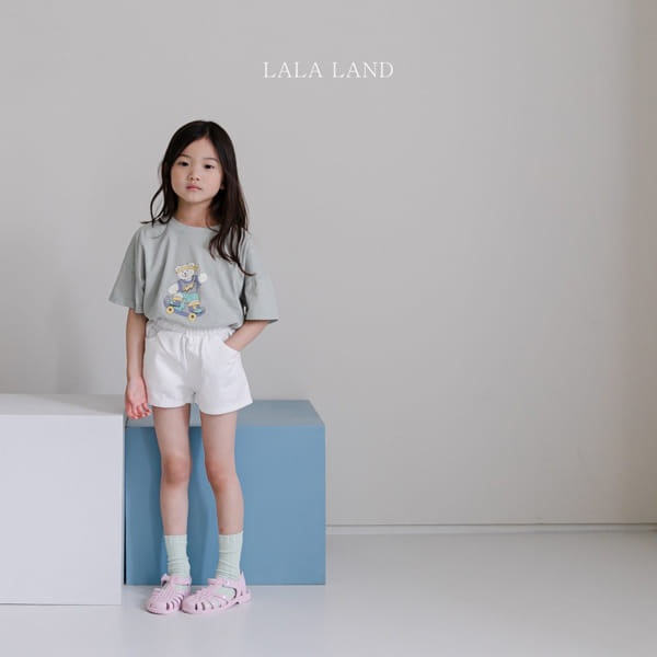 LALALAND - Korean Children Fashion - #Kfashion4kids - Summer Board Bear Tee - 6