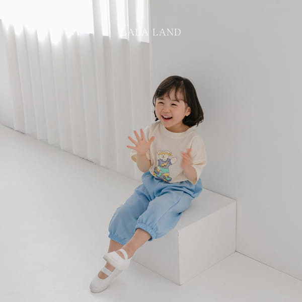 LALALAND - Korean Children Fashion - #Kfashion4kids - Summer Board Bear Tee - 7