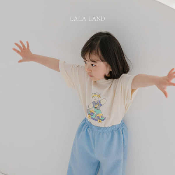LALALAND - Korean Children Fashion - #Kfashion4kids - Summer Board Bear Tee - 9