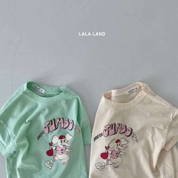 LALALAND - Korean Children Fashion - #Kfashion4kids - Jumbo Elephant Tee