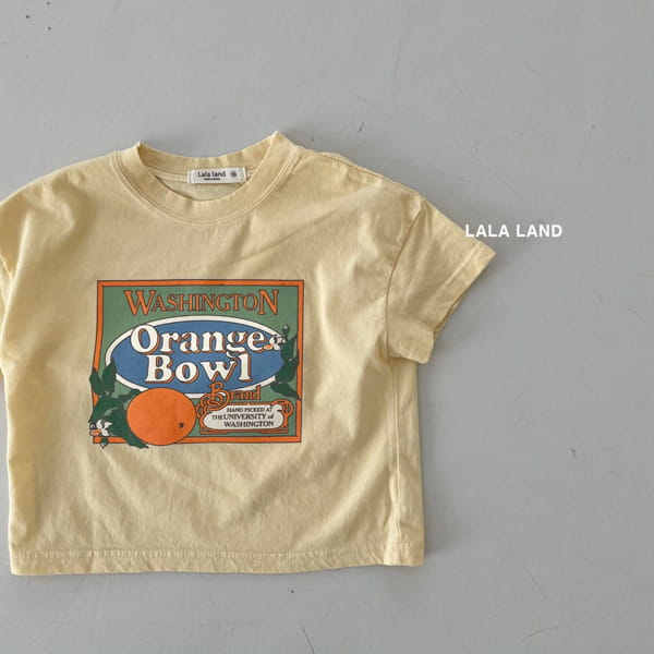 LALALAND - Korean Children Fashion - #Kfashion4kids - Orange Ball Tee - 3
