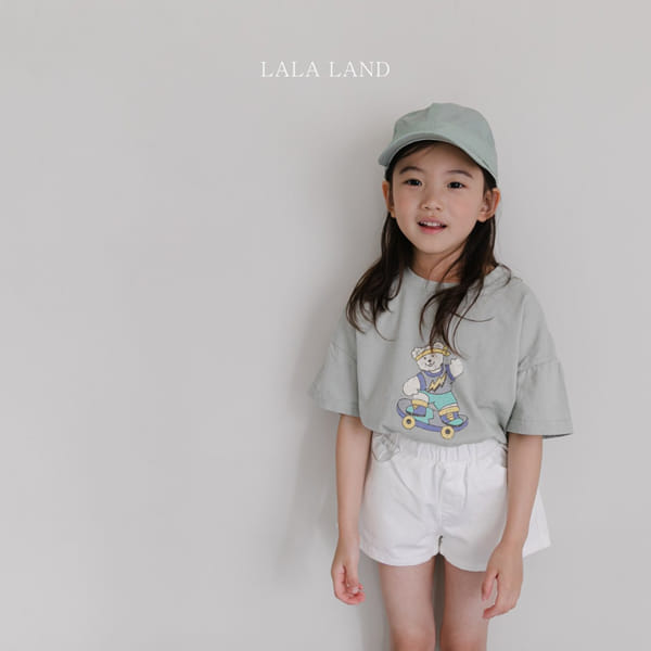 LALALAND - Korean Children Fashion - #Kfashion4kids - White Shorts - 4