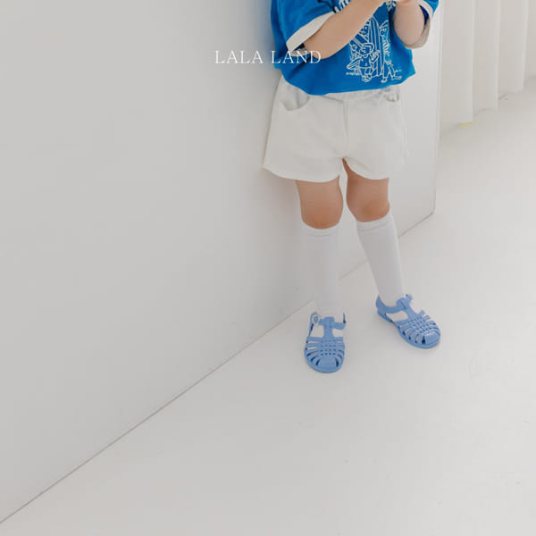 LALALAND - Korean Children Fashion - #Kfashion4kids - White Shorts - 8
