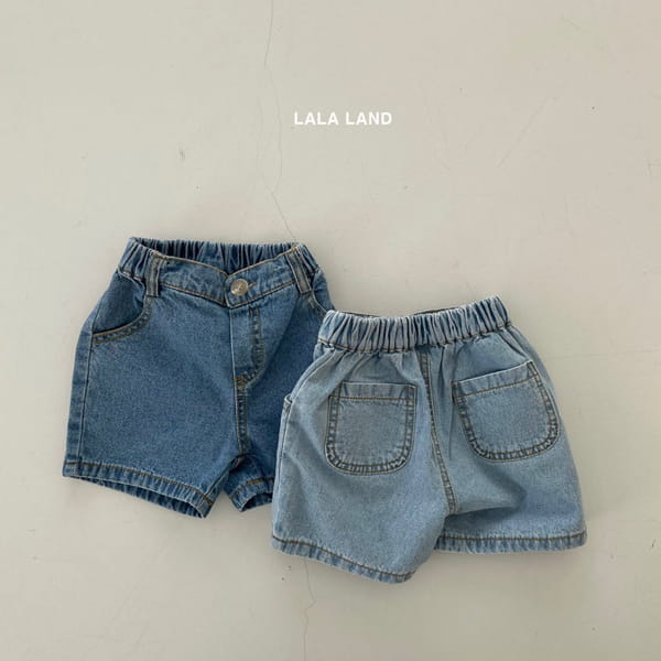 LALALAND - Korean Children Fashion - #Kfashion4kids - Shabu Denim Shorts