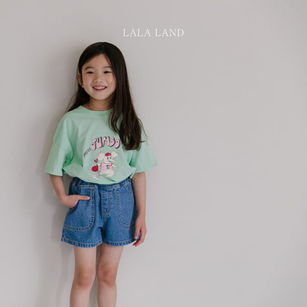 LALALAND - Korean Children Fashion - #Kfashion4kids - Shabu Denim Shorts - 3